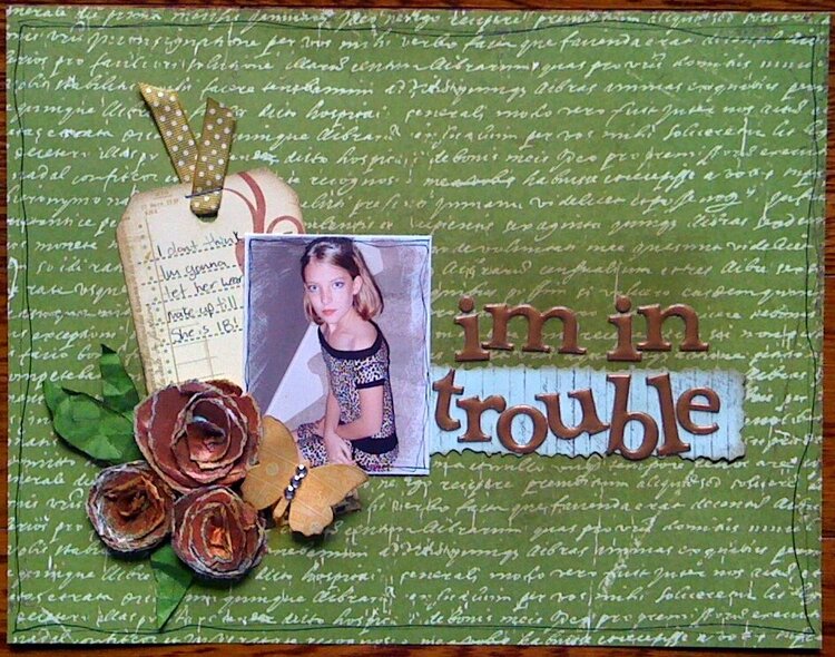 i&#039;m in trouble *TallyScrapper May kit*