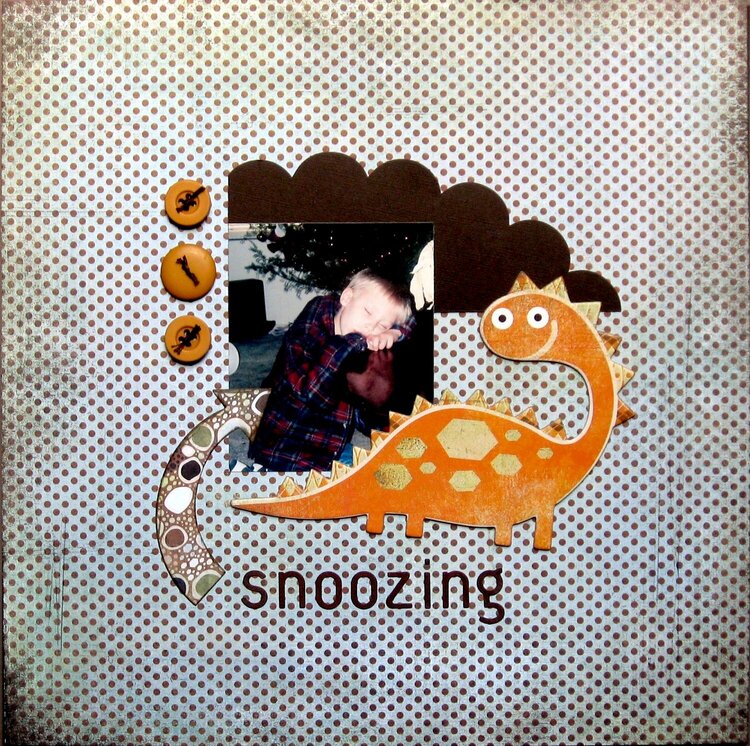 snoozing