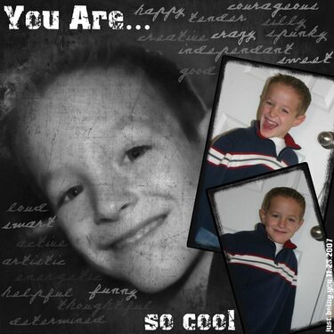You are...so cool