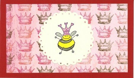 queen bee card