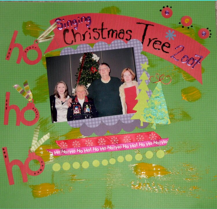 Singing Christmas Tree 2007