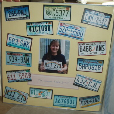 The License Plate Game