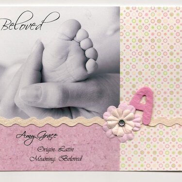 Beloved - Remembering Baby Amy