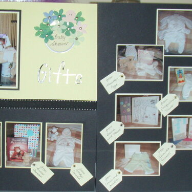 Baby Shower Gifts - Double layout