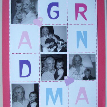 Birthday card - Grandma