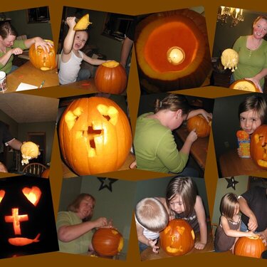 More Pumpkin Carving
