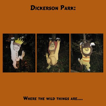 Dickerson Park: Where the wild things are....