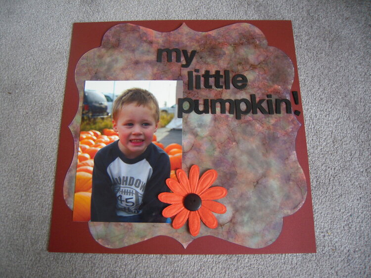 my little pumpkin
