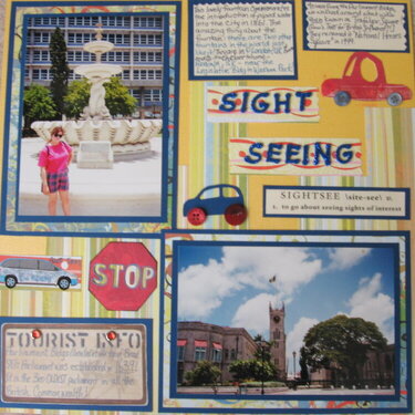 Sight-Seeing Bridgetown Barbados SB p24