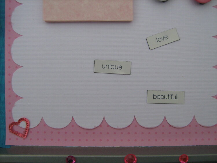 Altered Cookie Sheet - word magnets