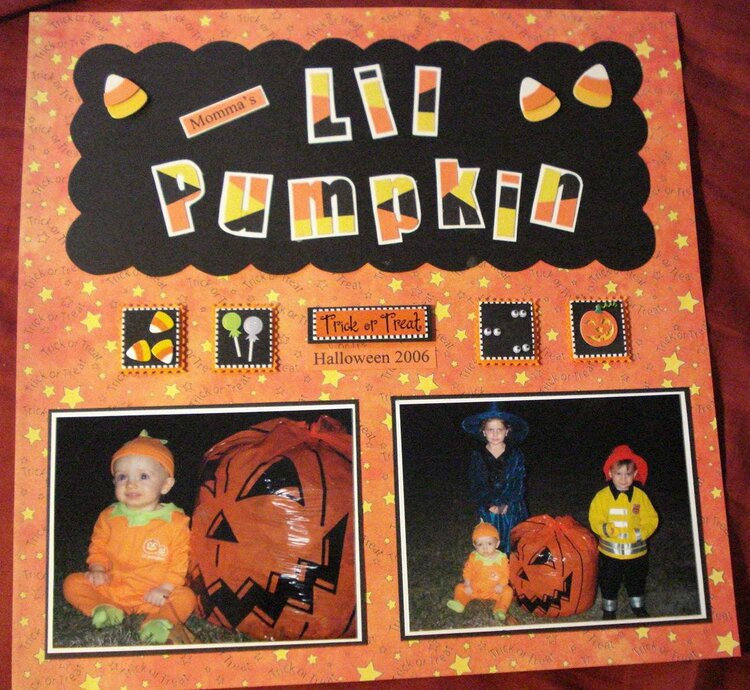 Mommas Lil Pumpkin 2006