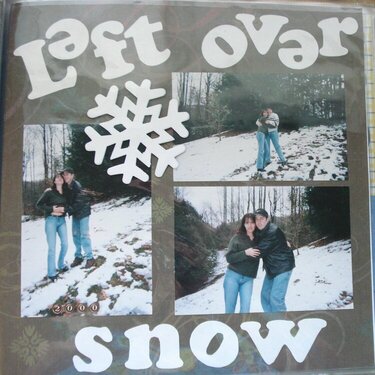Left Over Snow - 2000