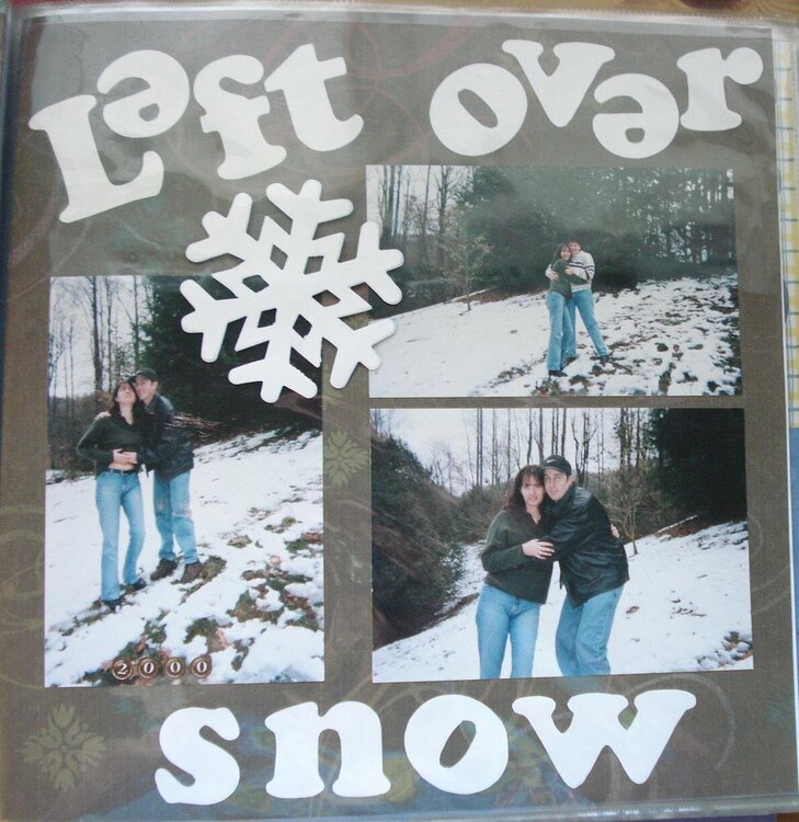 Left Over Snow - 2000
