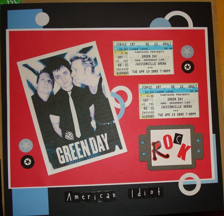 Green Day - American Idiot - April 2005