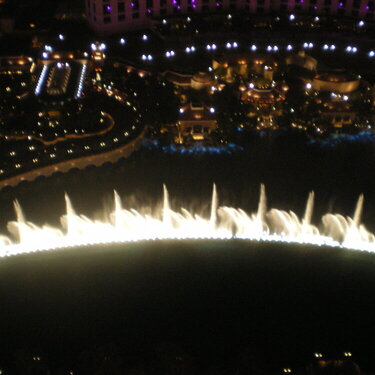 The Water Show at The bellagio #1