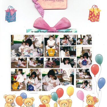 1st Birthday ~ Opening Gifts