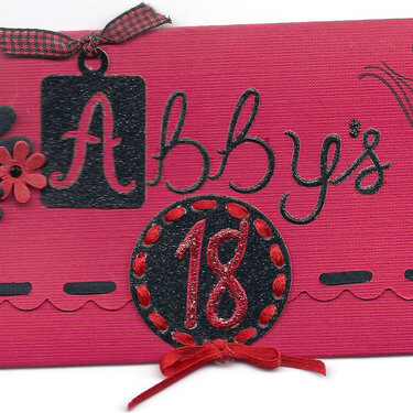 Abby&#039;s 18th Birthday Invitation