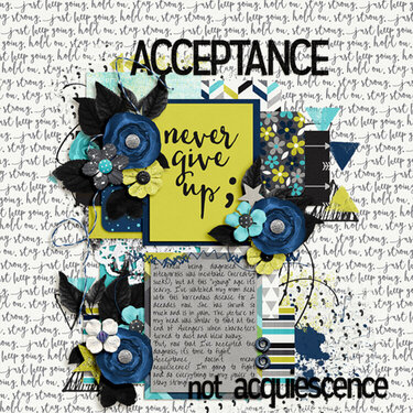 Acceptance not acquiescence