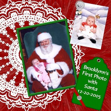 Brooklynn Meets Santa