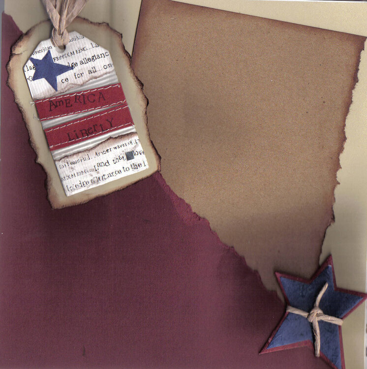 8 x 8 anniversary album patriotic