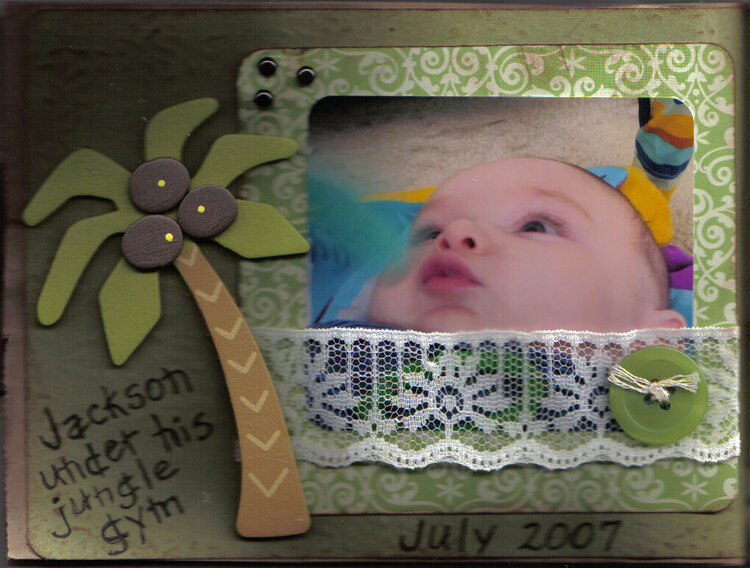 Baby Safari paperbag book page 1