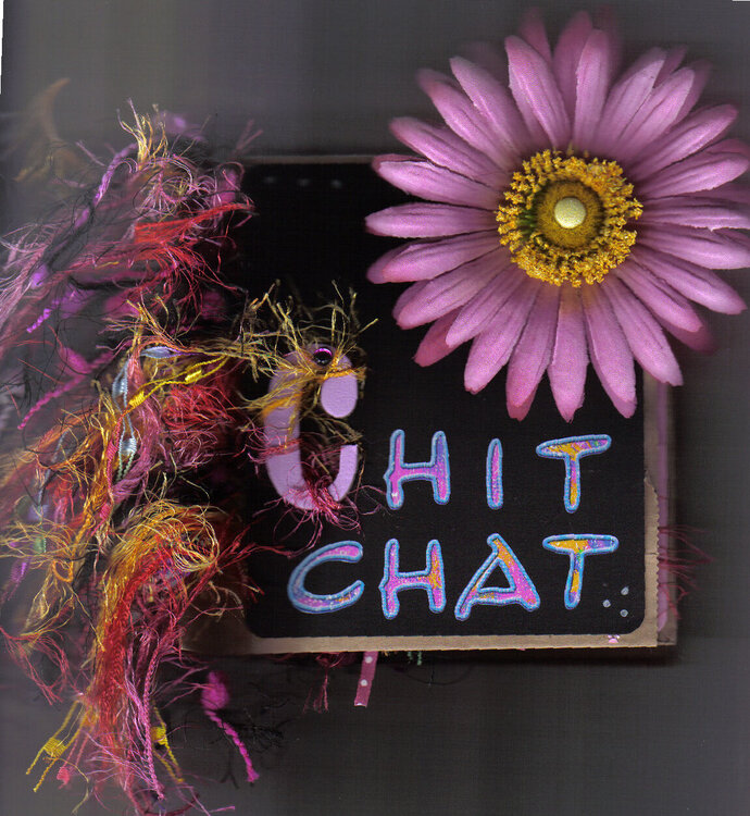 Chit Chat paperbag book front cover