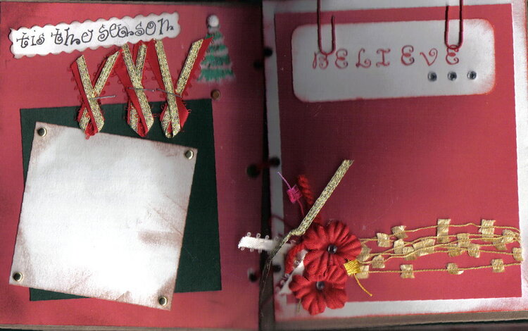 Christmas album pages 3 &amp; 4