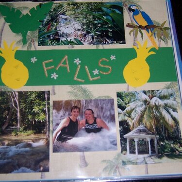 DUNNS RIVER FALLS, OCHO RIOS, JAMAICA- CRUISE 2004