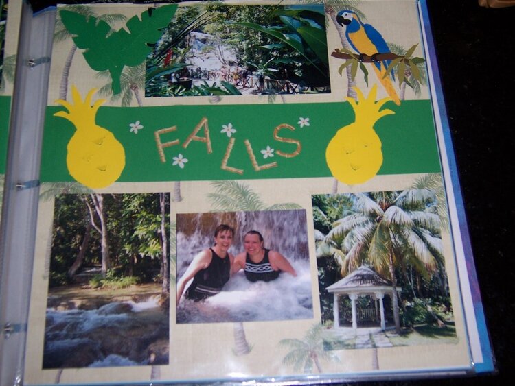 DUNNS RIVER FALLS, OCHO RIOS, JAMAICA- CRUISE 2004