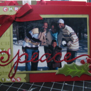 Peace - Christmas Card