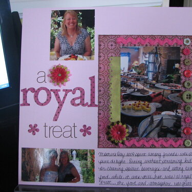 A Royal Treat (left page)