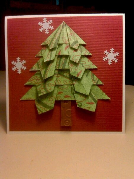Origami Christmas Tree