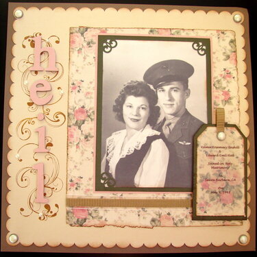 Mr. &amp; Mrs. Ed Heil 1943