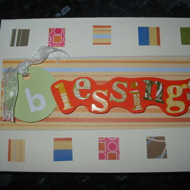 Blessings card