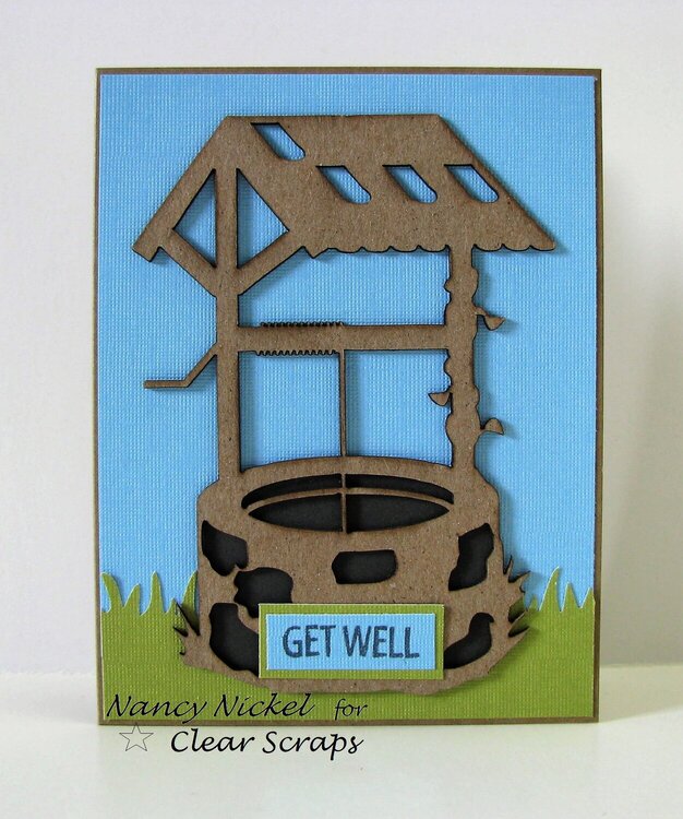 Get Well Card for Clear Scraps