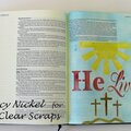 He Lives Bible Journaling Page