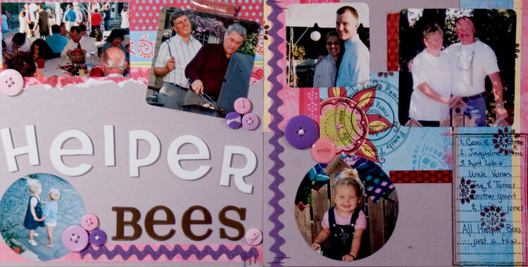 Reception Helper Bees--Two Page LO