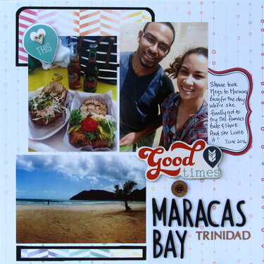 Good times @ Maracas Bay