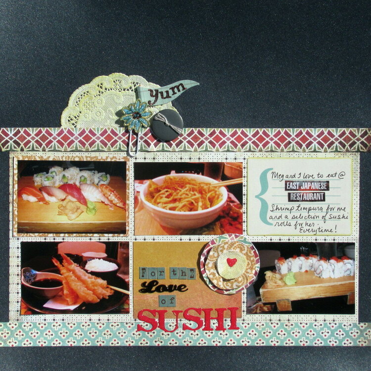 For the love of sushi