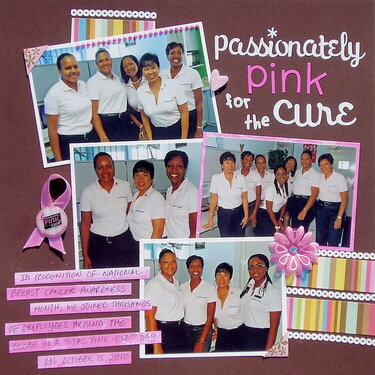 Passionately PINK for the cure