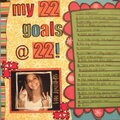My 22 Goals at 22!