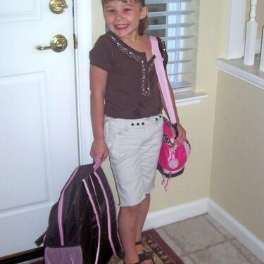 1st Day of School- Pic