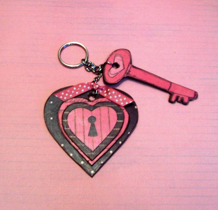 RP &quot;Chocolate Kisses&quot; Key Ring