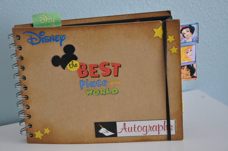 Disney Mini Scrapbook