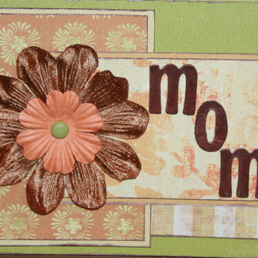 Mother&#039;s Day card for my mom