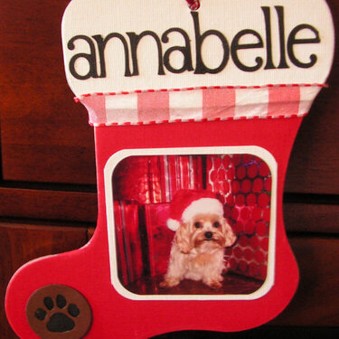 Annabelle&#039;s Christmas Stocking