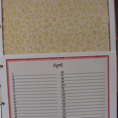 2008 Organizer - April