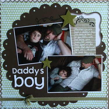 &quot;Daddy&#039;s boy&quot;