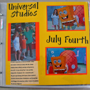 July 4th at Universal
