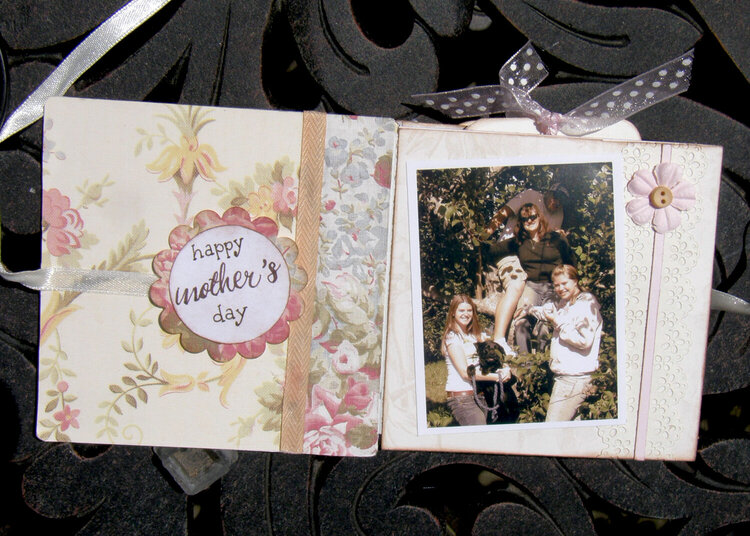 Mother&#039;s Day mini book